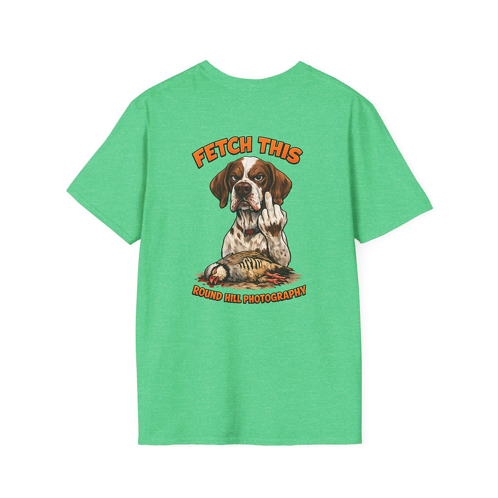 Thumbnail: "Fetch This" — Round Hill Photography Tee