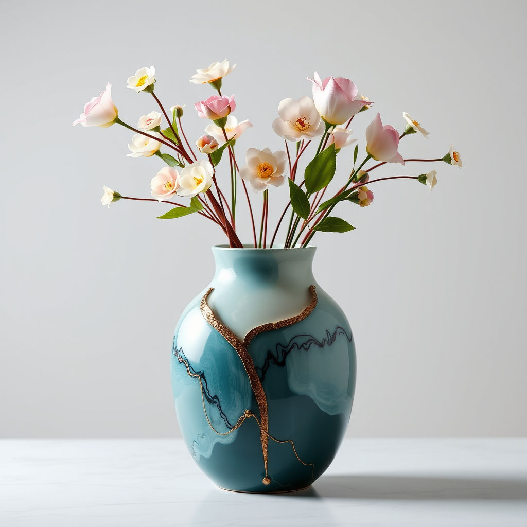 AUVREN Serenity – Abstract Ceramic Vase.