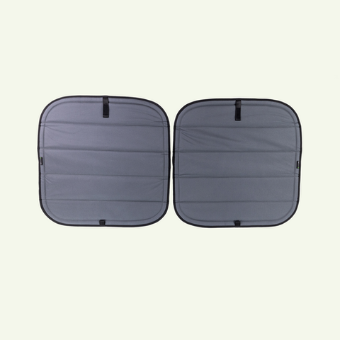 Gray window shades for car, VanEssential