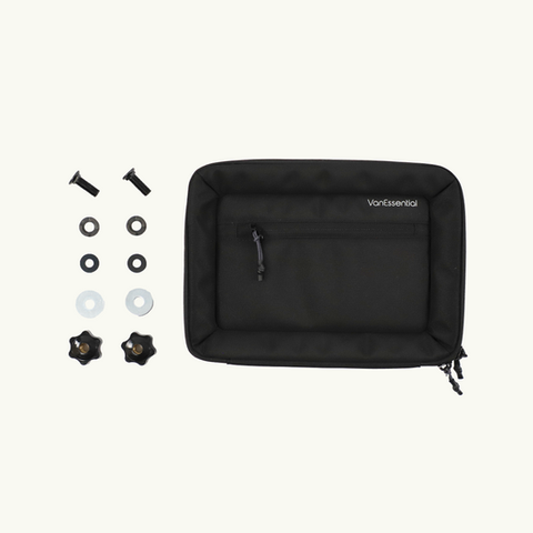 VanEssential black organizer with hardware