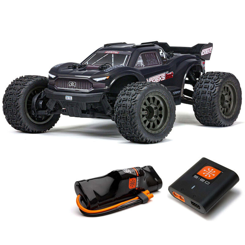 ARRMA Vorteks 4x2 3 Boost 550 1/10 *Batterie + Chargeur* || Noir