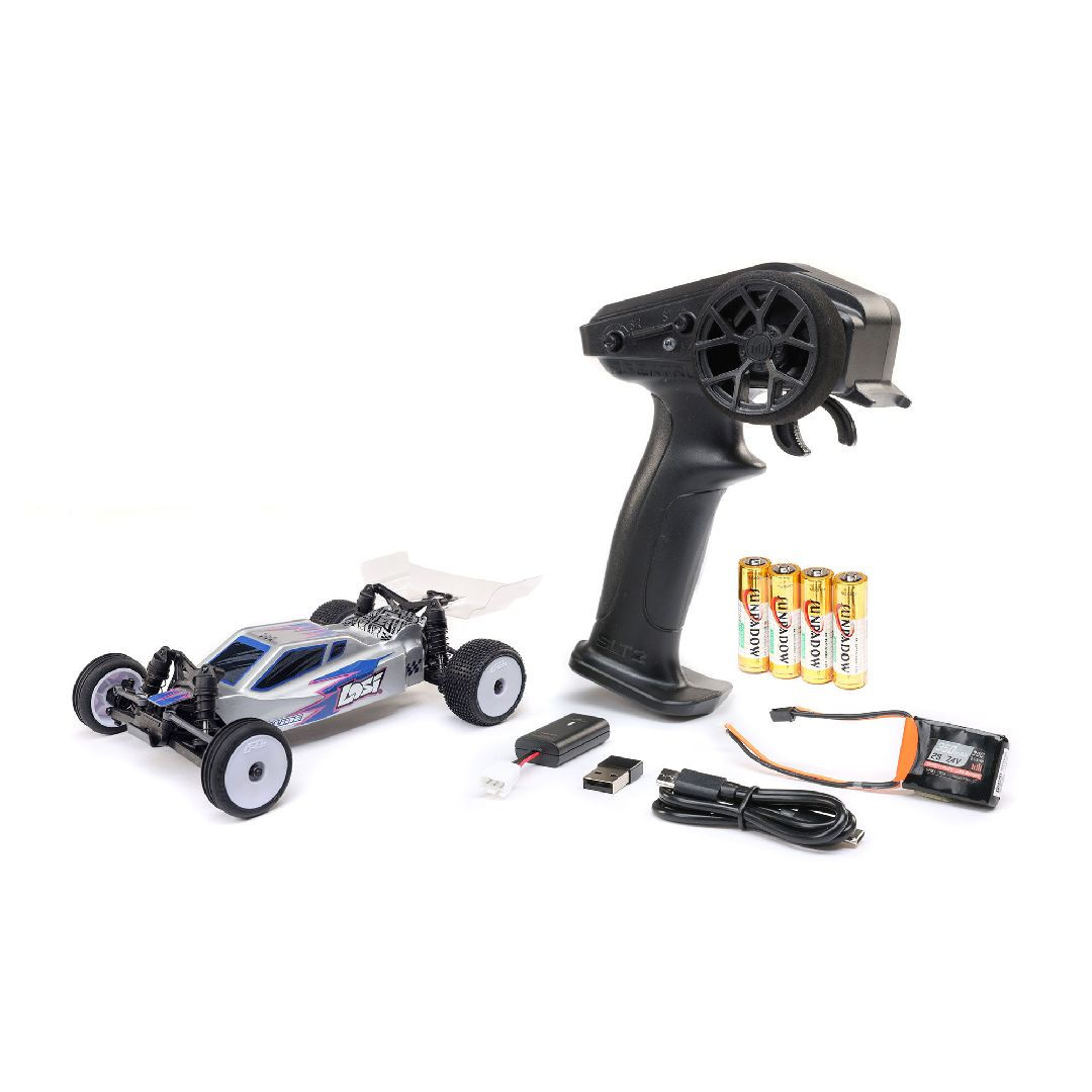 Losi 1/24 Micro-B Buggy 2wd RTR (Battery & Charger Included) - Silver