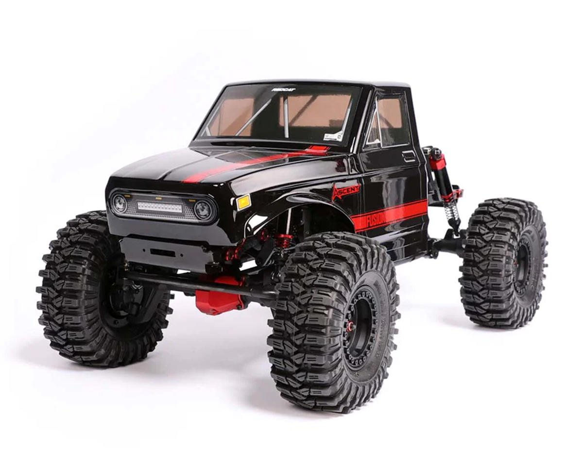 Redcat Ascent Fusion LCG 1/10 4WD RTR Brushless Scale Rock Crawler (Black) w/2.4
