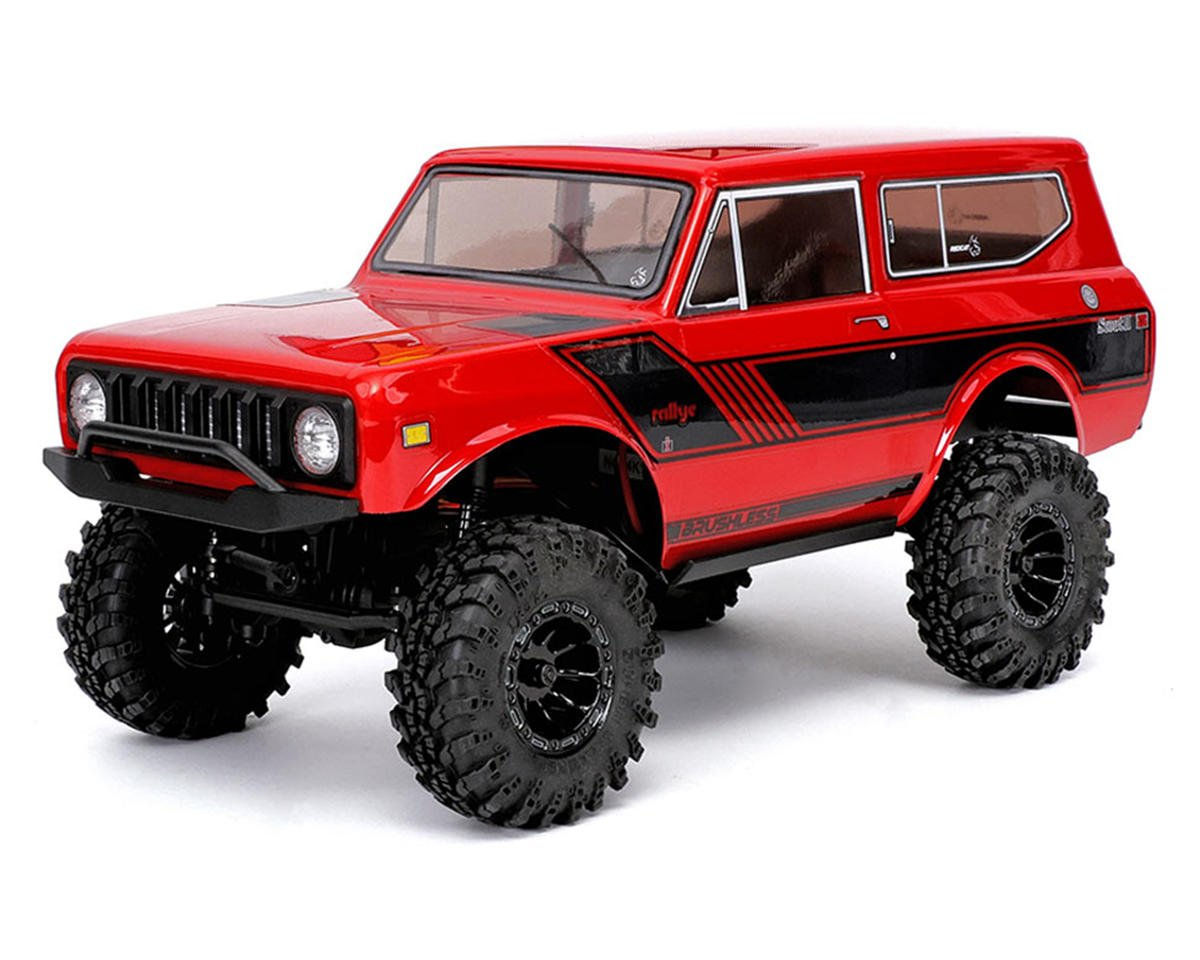 Redcat Ascent-18 International Scout II 1/18 4WD RTR Brushless Rock Crawler (Red