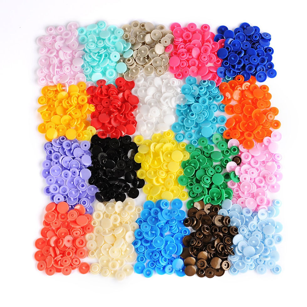 Thumbnail: LIHAO Snap Pliers + 300 Set T5 Plastic Buttons Fastener 20 Colors Poppers for DI