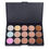 Thumbnail: LIHAO Cream Concealer Highlight Face Contour Camouflage Make up Palette 15 Color