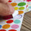縮圖：Kesote Reward Stickers Sheets Craft Stickers 72 Sheets Adhesive Stickers in Dot,