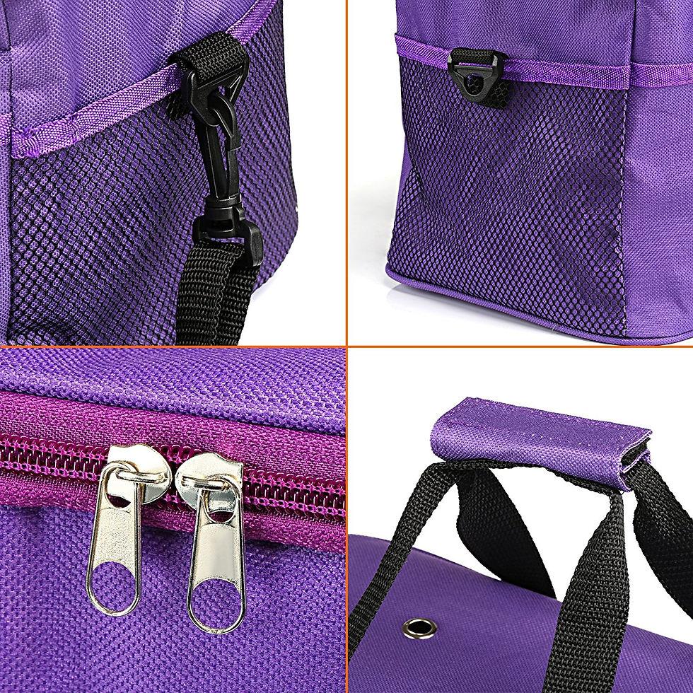 縮圖：LEMESO Portable Yarn Storage Bag for Carrying Yarns Knitting Needles and Crochet