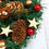 縮圖：Christmas Wreath, Naler 13-Inch Merry Christmas Decorated Pine Wreath with Color