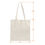 縮圖：White Canvas Bags 2 Pack, LEMESO Heavy Duty Cloth Shopping Bags-Reusable & Porta