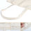 縮圖：White Canvas Bags 2 Pack, LEMESO Heavy Duty Cloth Shopping Bags-Reusable & Porta