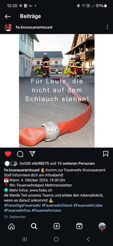 Infoabend 2024 Feuerwehr Knonaueramt Süd