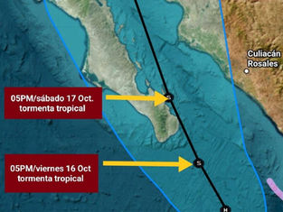 Hurricane Simon Intensifies to Category 2; Vigilance Maintained in BCS