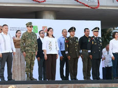 Baja California Sur Kicks Off September with Flag Raising Ceremony
