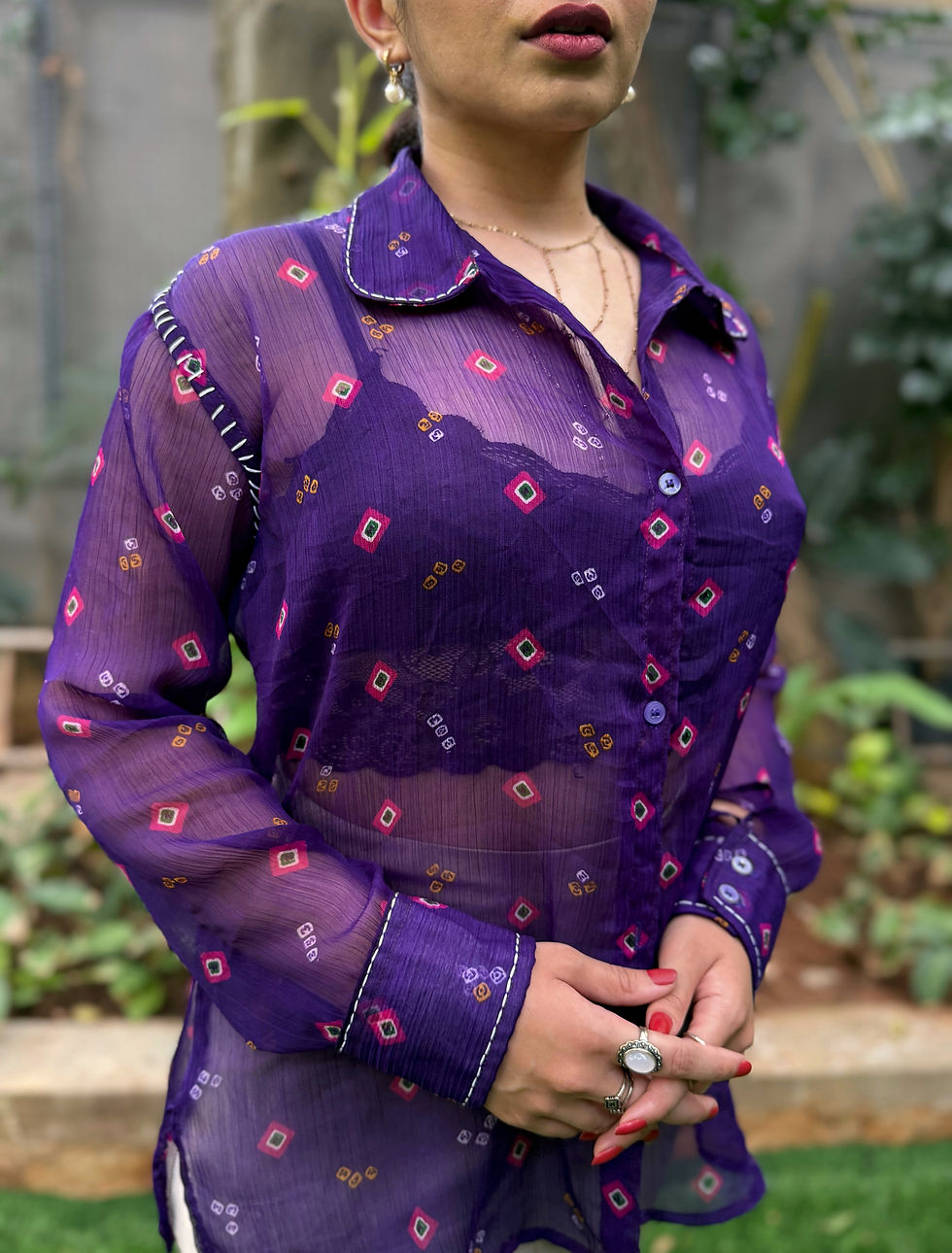 Thumbnail: ILAAYA Oversized Shirt