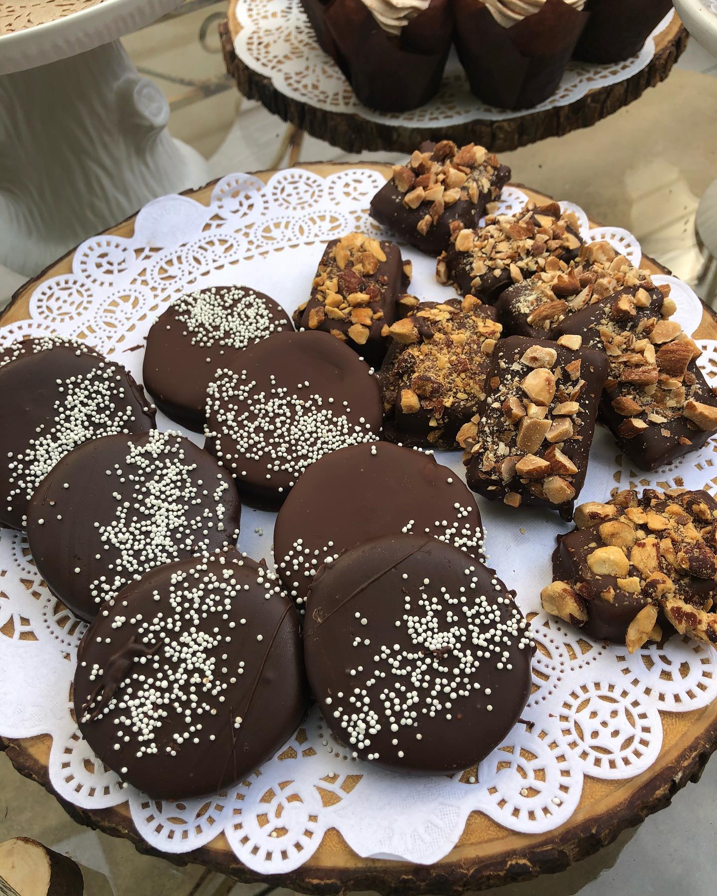 Arranged Food and Objects