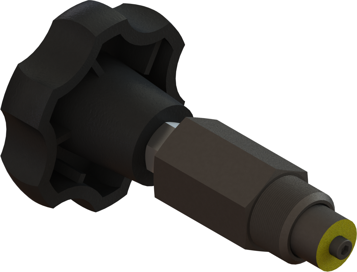 Ferramenta para lapidar a sede da válvula na carcaça do injetor Denso