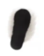 Miniaturbild: Kuschelpantoffeln 100% Alpakafell