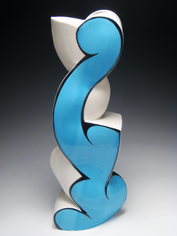Vase, 2008, h 14"