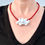Thumbnail: Cloud Necklace / red