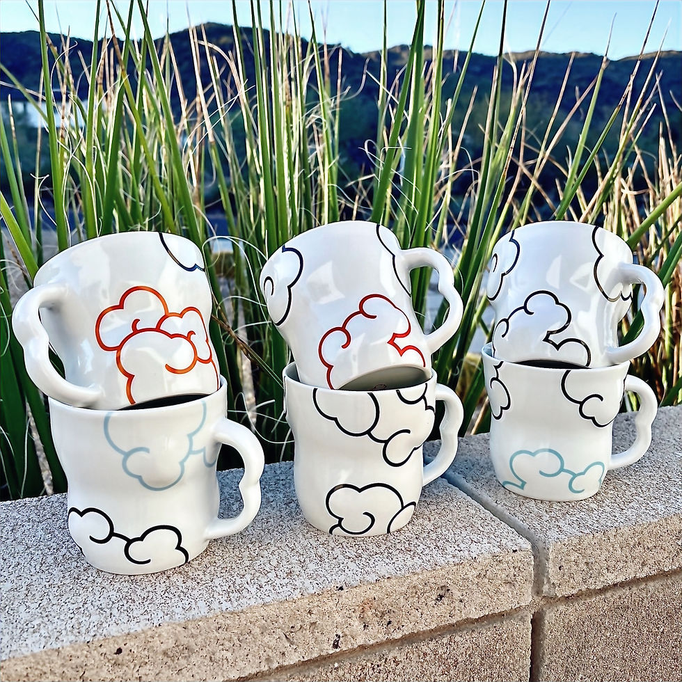 Thumbnail: 14 oz. Cloud Mug 6 / orange
