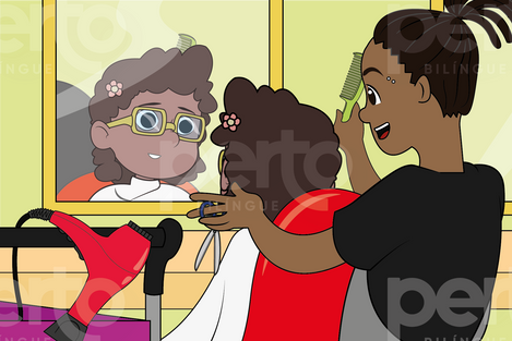 Turma do Jimmy - Ilustração para flashcards