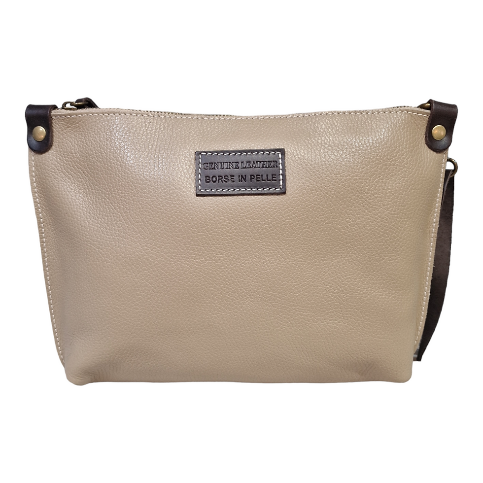 Miniatura: Bolso bandolera de piel