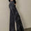 Miniatura: Pantalones tejano negro con brillantes 
