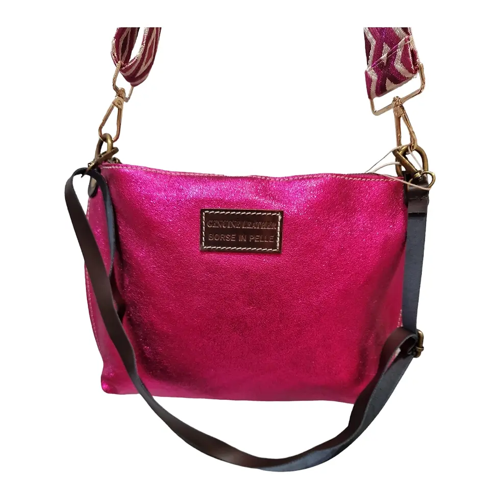 Miniatura: Bolso bandolera de piel