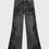 Miniatura: Pantalones tejano negro con brillantes 