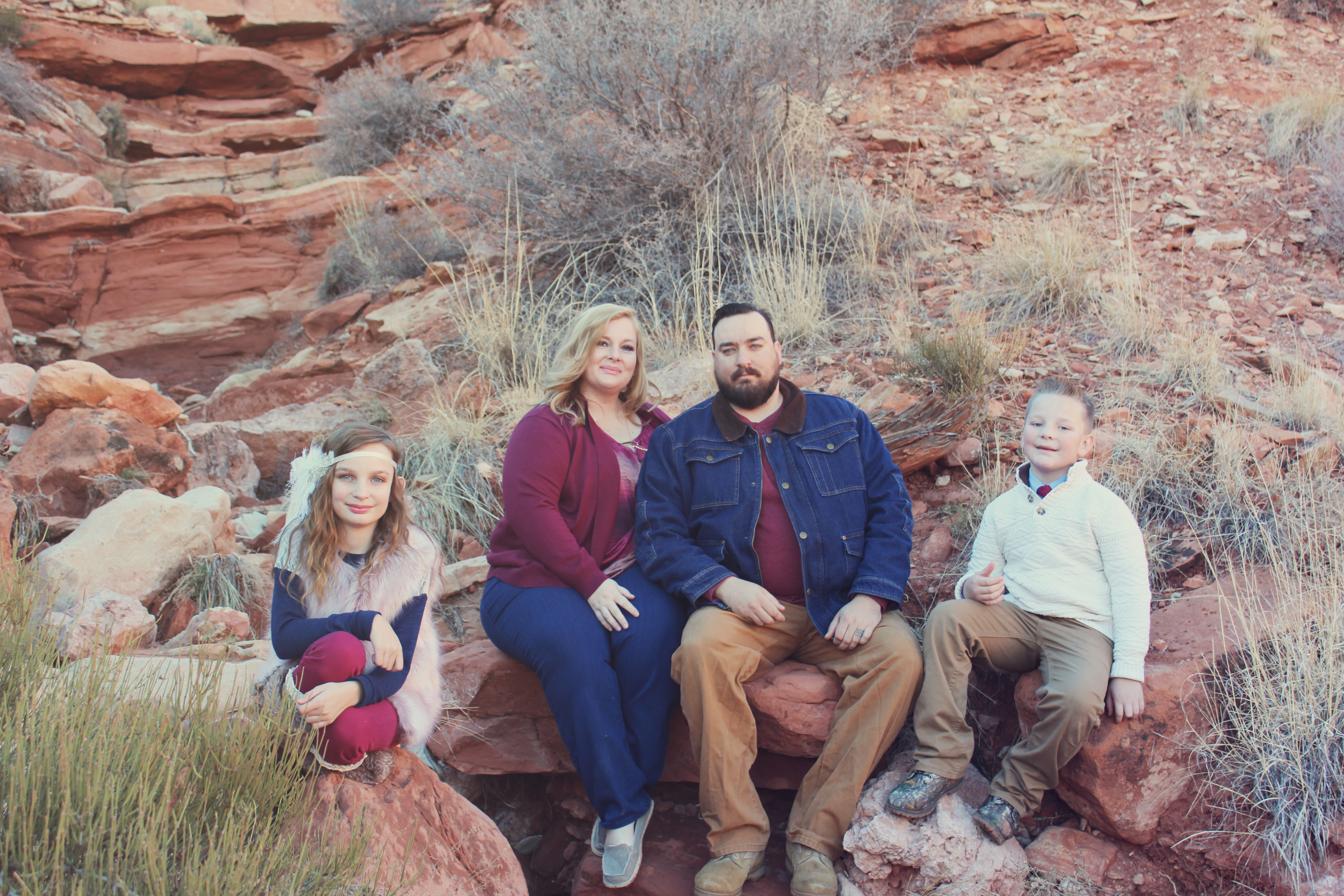 Family portraits in Montana