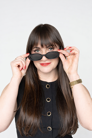 girl wearing sunglasses