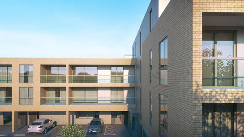 Mixed use development in St Albans by Inhabit Architecture, St Albans Architect