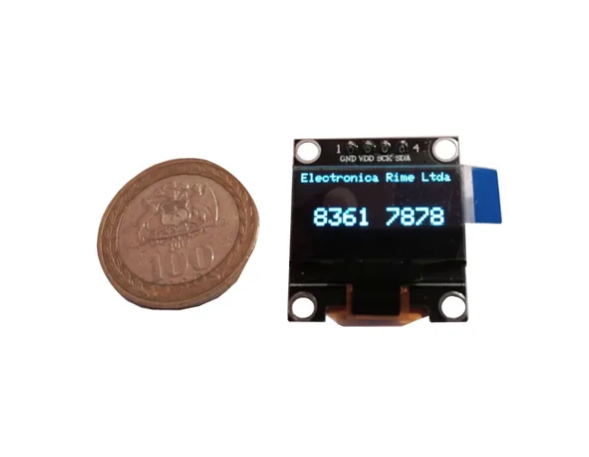 Miniatura: Display Oled 128 X 64 para Arduino o Pic Bus I2c