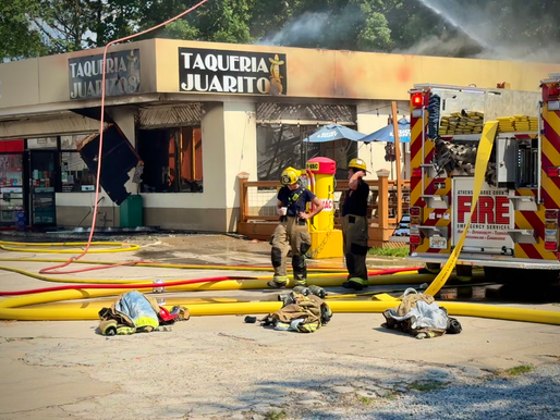 Popular Taco restaurant heavily damaged by fire