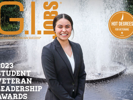 UGA student veteran receives national leadership award