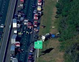 7 killed in fiery vehicle pile-up in Jackson County