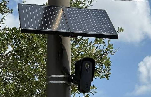 Athens Flock camera vandalized