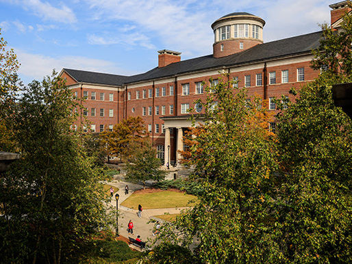 UGA Photo of the Day: Trees starting to turn with fall colors starting to make their presence known