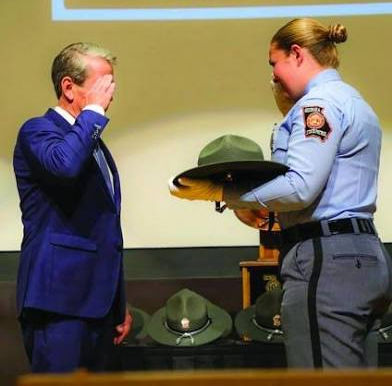 Gov. Kemp’s daughter becomes state trooper, is assigned to Athens post