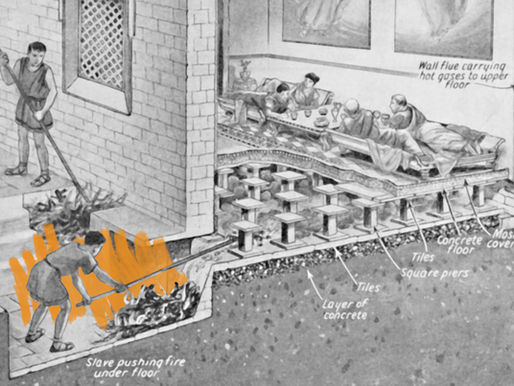 Ancient Romans had central heating