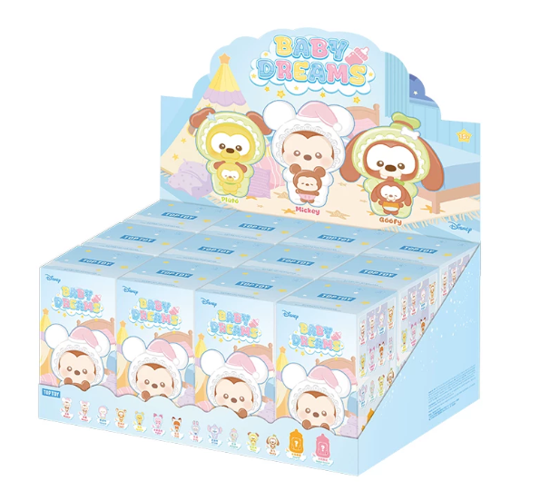 TOP TOY Disney Baby Dreams Series Plush Charm Blind Box