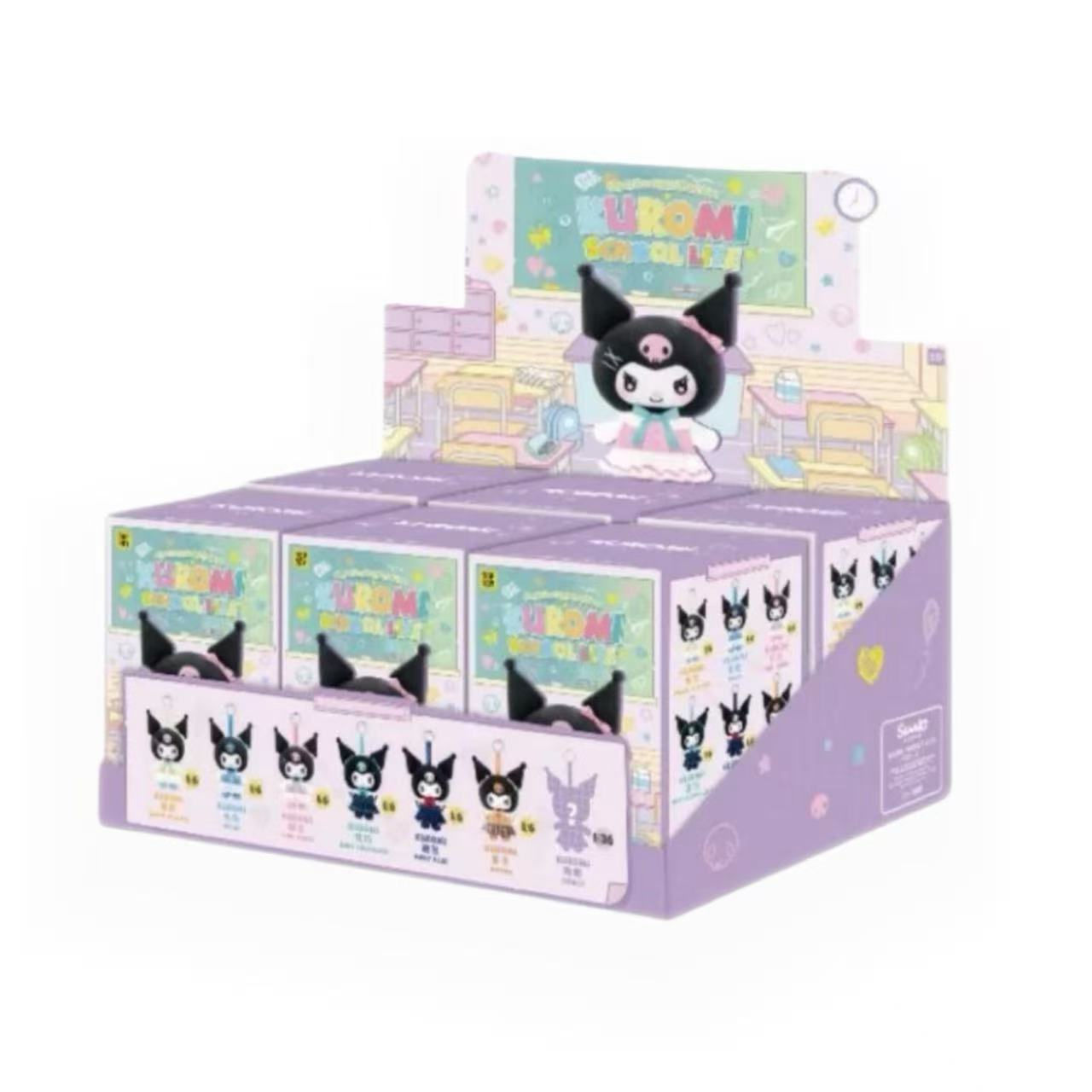 TOP TOY KUROMI School Life Vinyl Plush Keychain Gift Blind Box