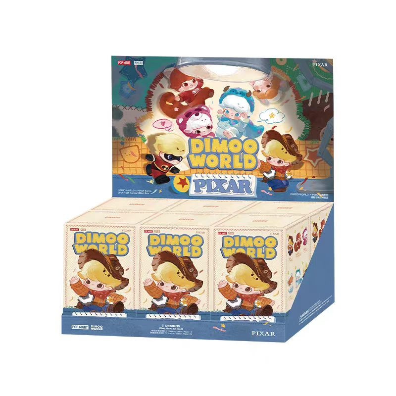 Thumbnail: POP MART DIMOO WORLD × PIXAR Series - Vinyl Plush Pendant Blind Box