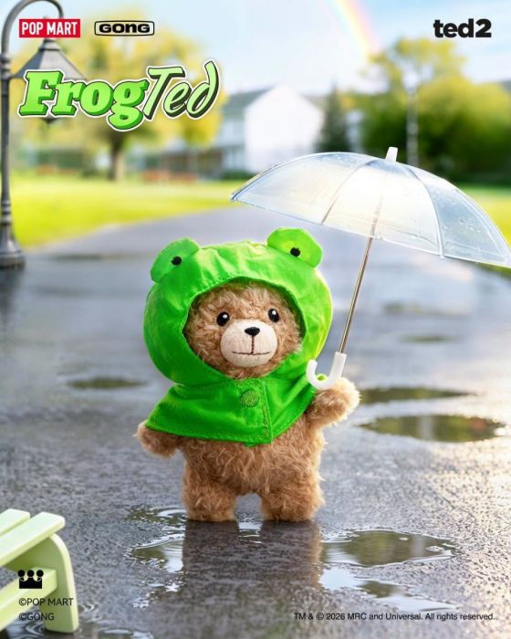 Thumbnail: POP MART Ted 2 - Baby Ted Action Plush Pendant