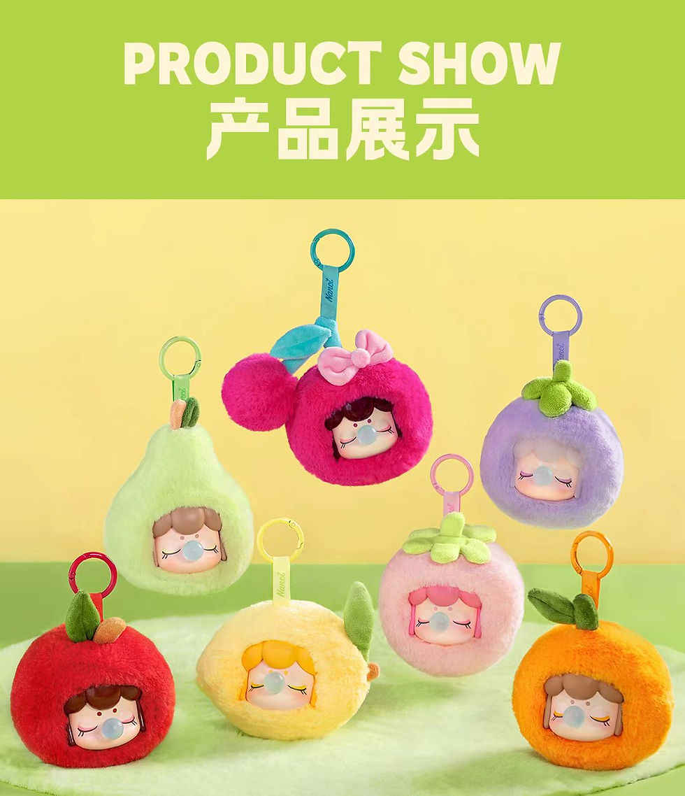 Thumbnail: Rolife Nanci Fruit Mood Plush Pendant