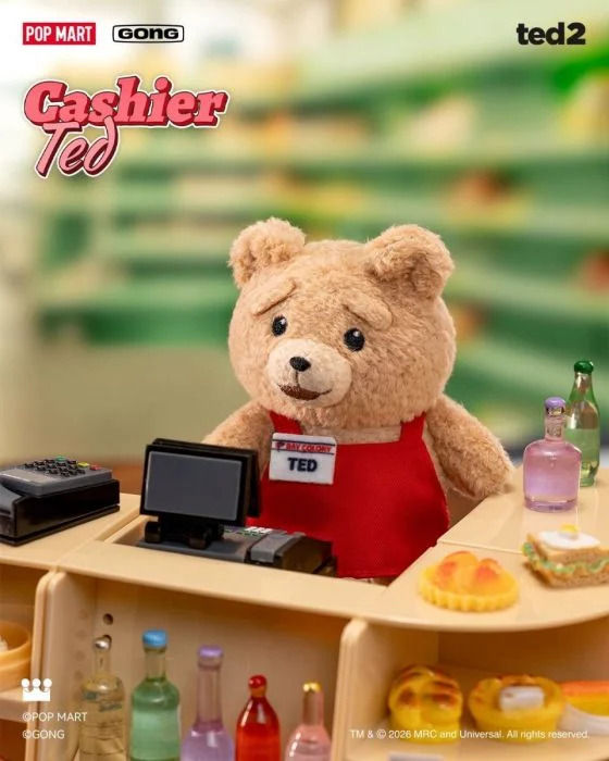Thumbnail: POP MART Ted 2 - Baby Ted Action Plush Pendant