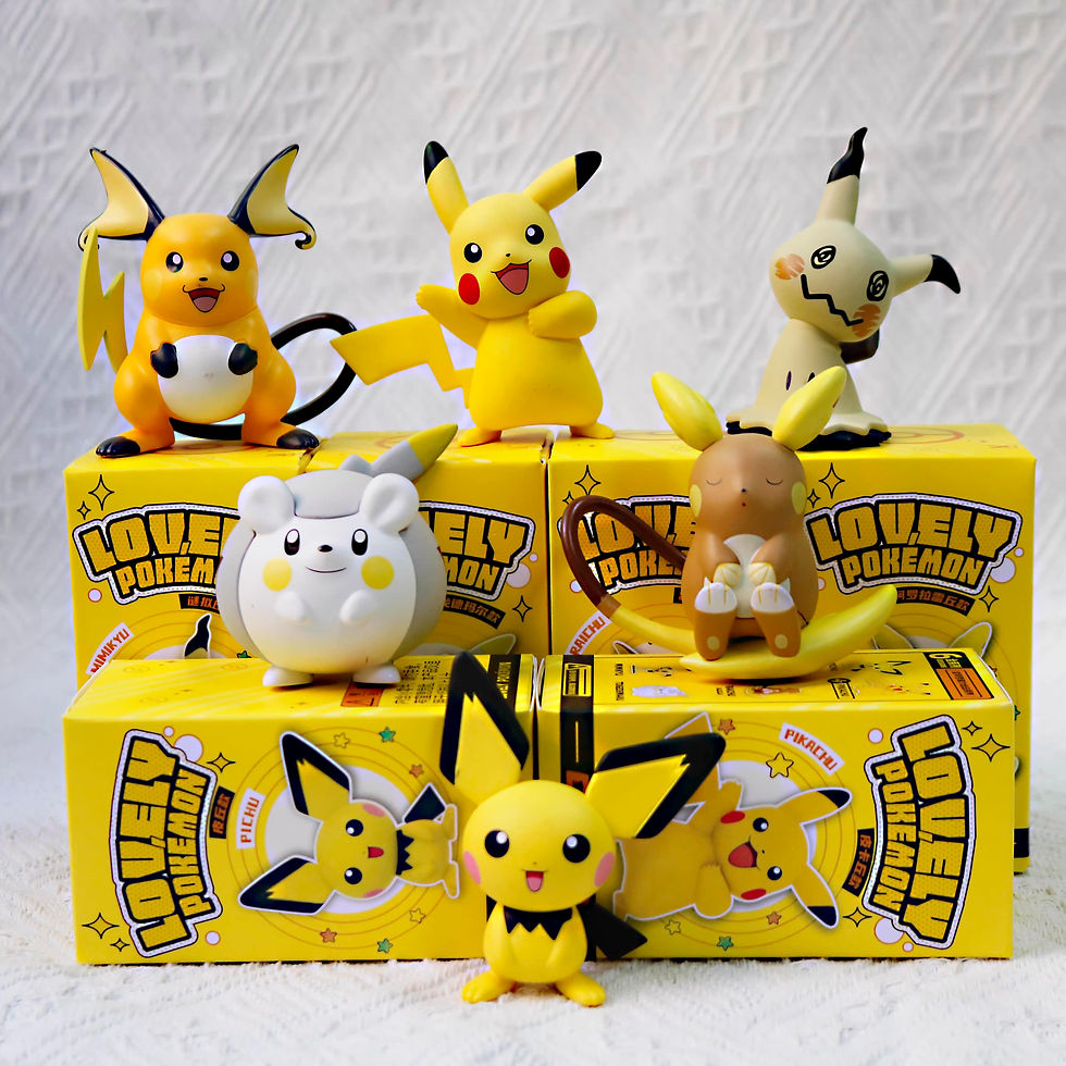 Thumbnail: Pokémon Series Cute Power Attack Clear Box Ornament (Simplified Chinese)  