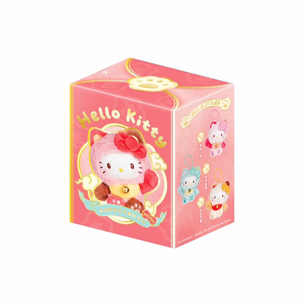 Thumbnail: MOETCH Hello Kitty Lucky Blessing Series Mini Vinyl Plush Blind Box