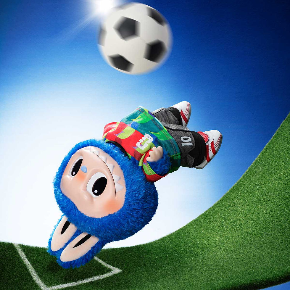 Thumbnail: THE MONSTERS × FIFA SERIES-Catch the Win Vinyl Plush Doll